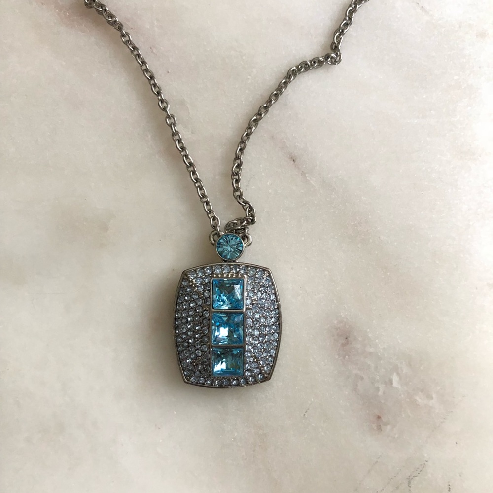 Givenchy Blue Stone Necklace